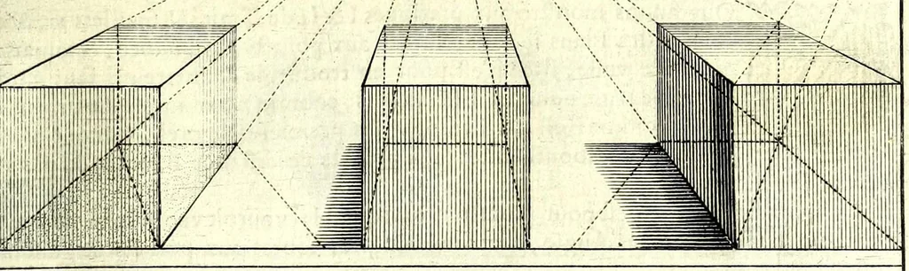An illustration from La perspective pratiqve : necessaire a tovs peintres, graveurs, architectes, brodeurs, scvlpteurs, orfevres, tapissiers, et autres qui se meslent de desseigner, 1663, leaf 171