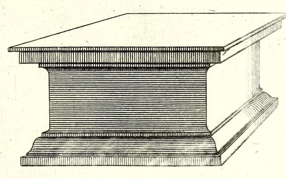 An illustration from La perspective pratiqve : necessaire a tovs peintres, graveurs, architectes, brodeurs, scvlpteurs, orfevres, tapissiers, et autres qui se meslent de desseigner, 1663, leaf 255