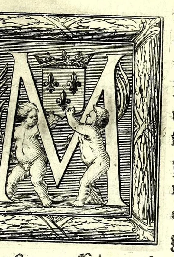 An illustration from La perspective pratiqve : necessaire a tovs peintres, graveurs, architectes, brodeurs, scvlpteurs, orfevres, tapissiers, et autres qui se meslent de desseigner, 1663, leaf 13