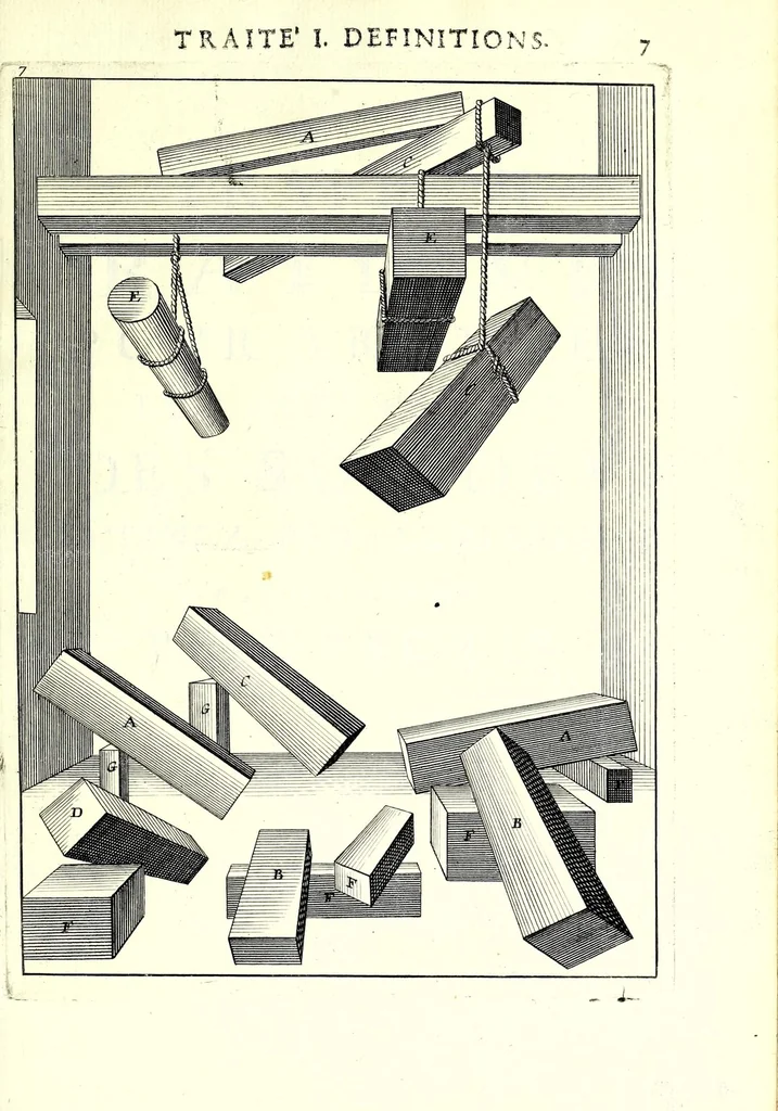 An illustration from La perspective pratiqve : necessaire a tovs peintres, graveurs, architectes, brodeurs, scvlpteurs, orfevres, tapissiers, et autres qui se meslent de desseigner, 1663, leaf 45