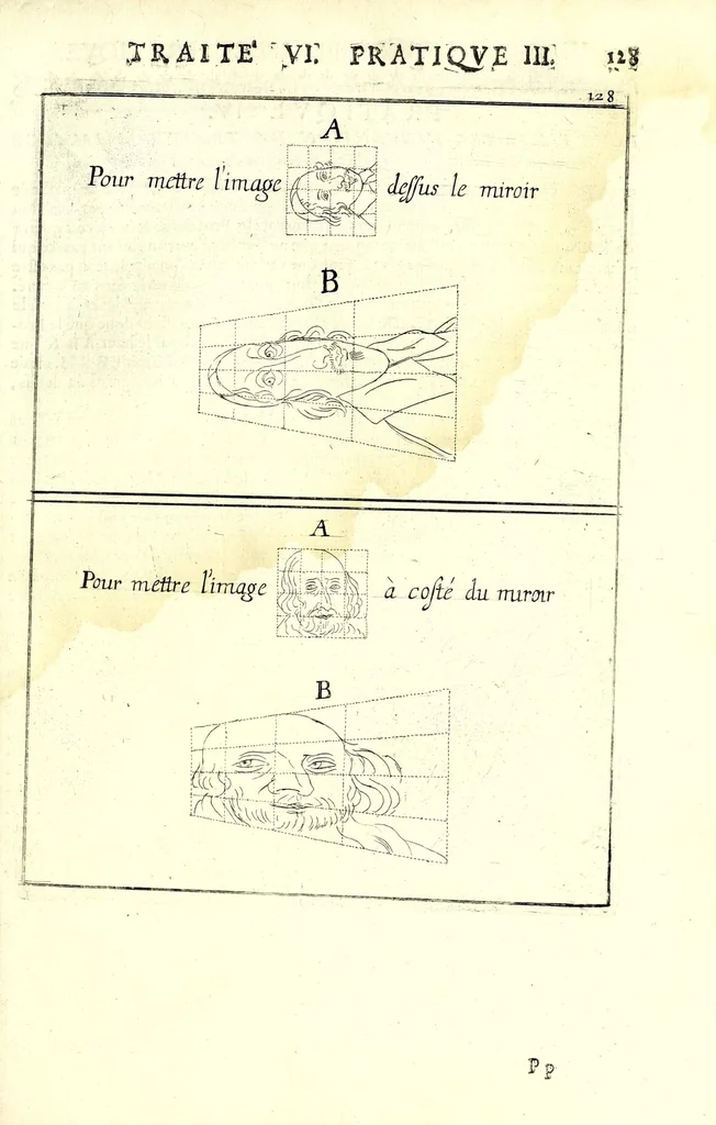 An illustration from La perspective pratiqve : necessaire a tovs peintres, graveurs, architectes, brodeurs, scvlpteurs, orfevres, tapissiers, et autres qui se meslent de desseigner, 1663, leaf 341