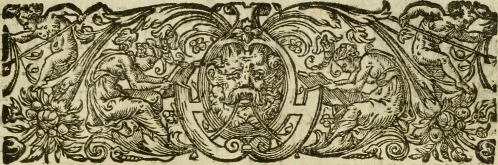 An illustration from La perspective speculative, et pratique : ou sont demonstrez les fondemens de cet art, & de tout ce qui en a esté enseigné jusqu'à present : ensemble la maniere vniverselle de la pratiquer, non seulement sans plan geometral, & sans tiers poinct, dedans ni dehors le champ du tableau : mais encores par le moyen de la ligne, communément appellée horisontale, 1643, leaf 46