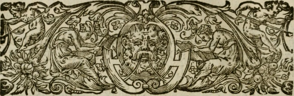 An illustration from La perspective speculative, et pratique : ou sont demonstrez les fondemens de cet art, & de tout ce qui en a esté enseigné jusqu'à present : ensemble la maniere vniverselle de la pratiquer, non seulement sans plan geometral, & sans tiers poinct, dedans ni dehors le champ du tableau : mais encores par le moyen de la ligne, communément appellée horisontale, 1643, leaf 57
