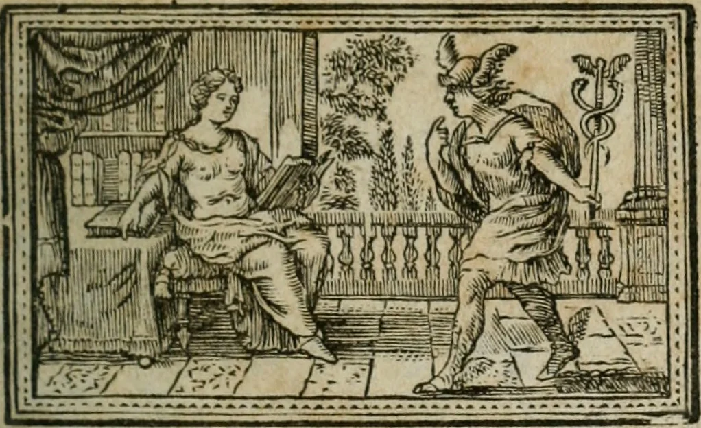 An illustration from La pharmacopée, raisonnée, 1698, leaf 4