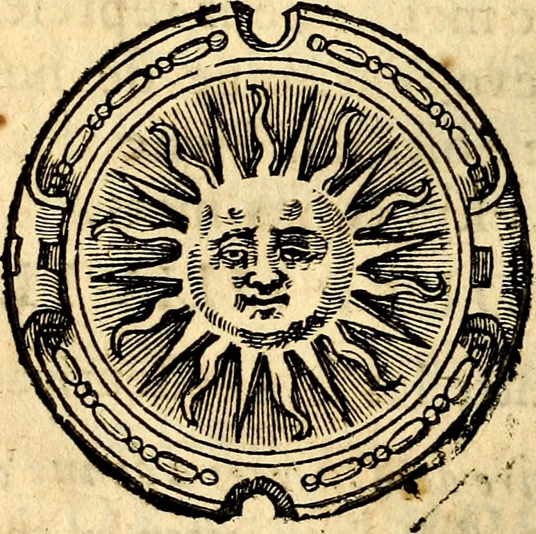 An illustration from La philosophie des images : composée d'un ample recueil de devises, & du jugement de tous les ouvrages qui ont êté faits sur cette matiere, 1682, leaf 305