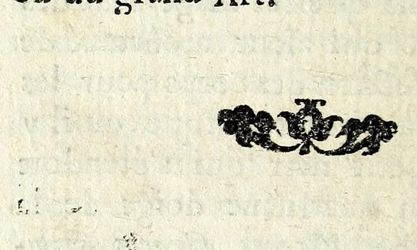 An illustration from La philosophie des images enigmatiques, ou il est traité des enigmes, hieroglyphiques, oracles, propheties, sorts, divinations, loteries, talismans, songes, centuries de Nostradamus, de la baguette, 1694, leaf 310