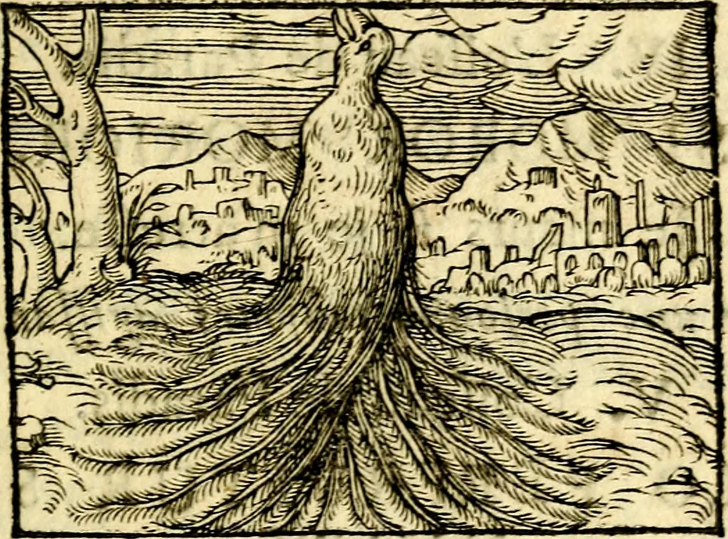 An illustration from La philosophie des images : composée d'un ample recueil de devises, & du jugement de tous les ouvrages qui ont êté faits sur cette matiere, 1682, leaf 404