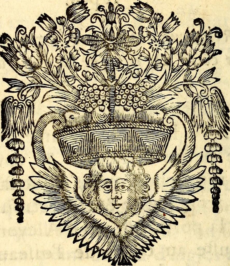 An illustration from La philosophie des images : composée d'un ample recueil de devises, & du jugement de tous les ouvrages qui ont êté faits sur cette matiere, 1682, leaf 509