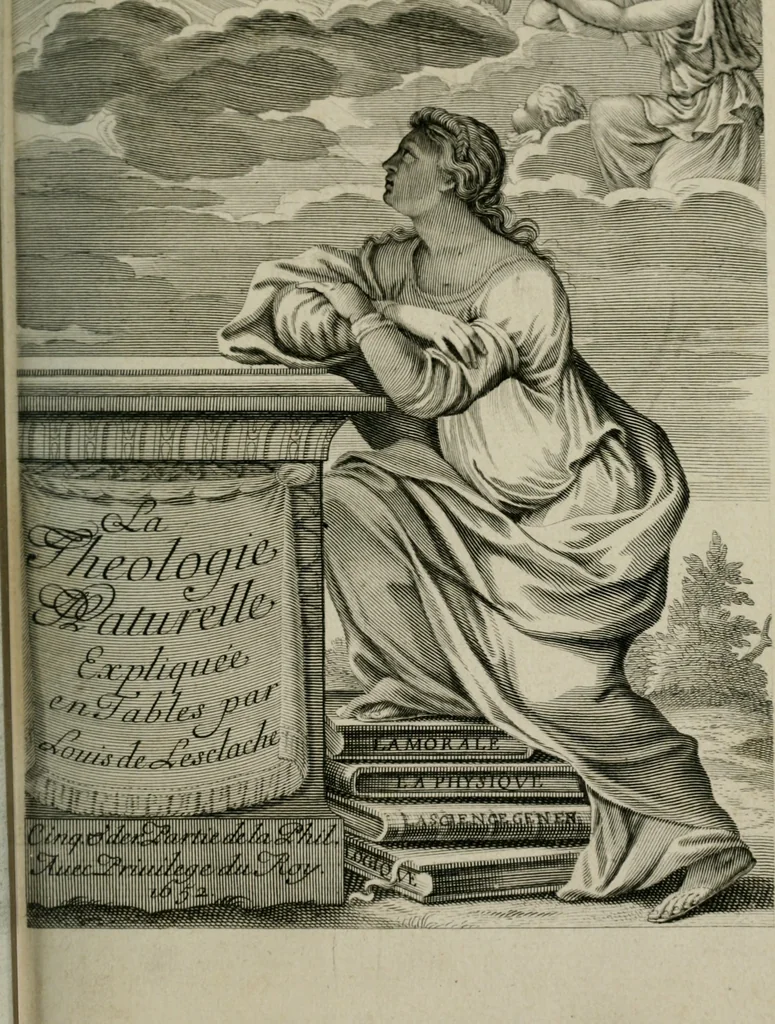 An illustration from La Philosophie morale expliquée en tables, 1652, leaf 212