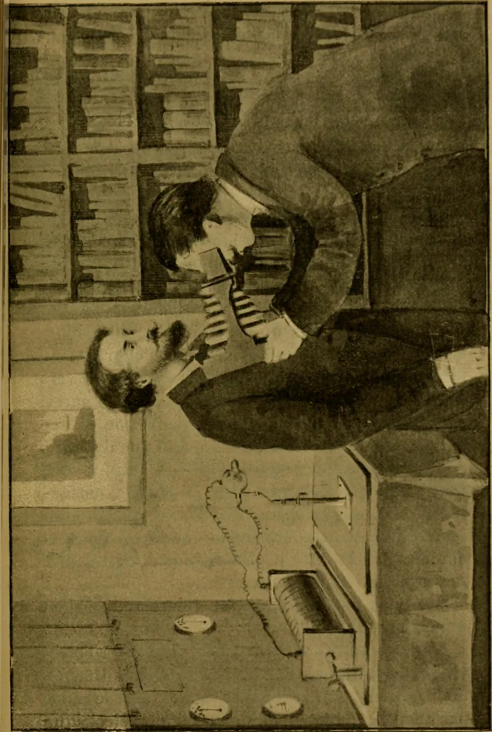 An illustration from La photographie de l'invisible : les rayons X suivi d'un glossaire, 1898, leaf 122