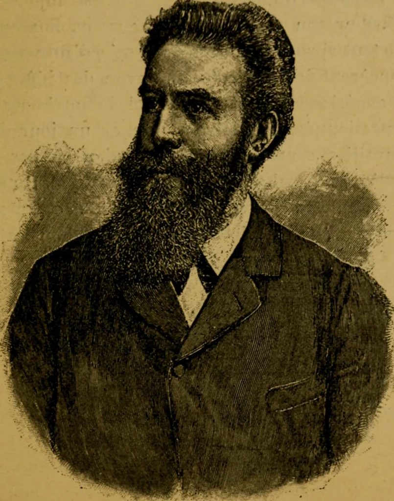An illustration from La photographie de l'invisible : les rayons X suivi d'un glossaire, 1898, leaf 20