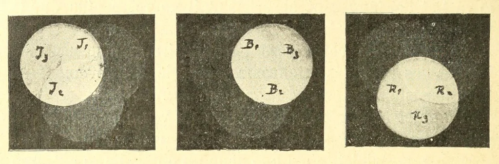 An illustration from La photographie des couleurs, 1907, leaf 36