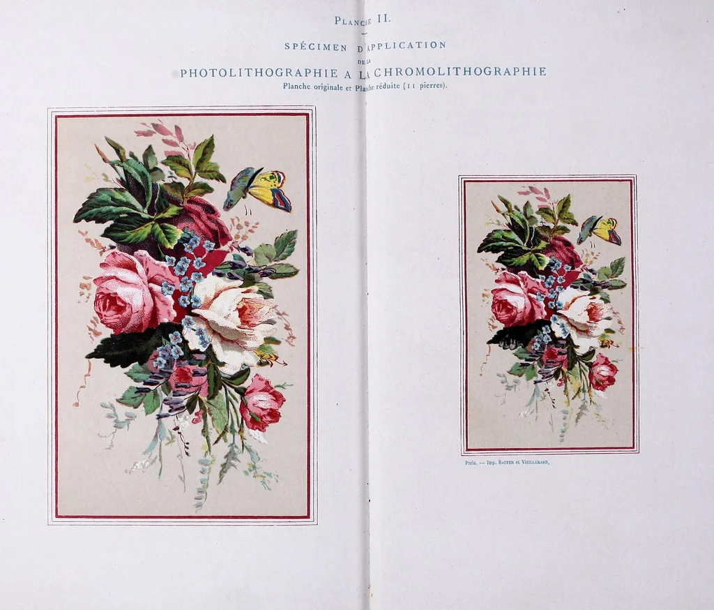 An illustration from La photolithographie : son origine, ses procédés, ses applications, 1876, leaf 80