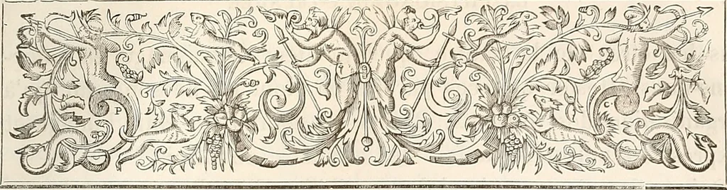 An illustration from La physionomie comparée; traité de l'expression dans l'homme, dans la nature, et dans l'art, 1885, leaf 490