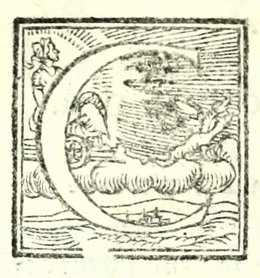 An illustration from La piacevole, et giocosa comedia di m. Andrea Calmo intitolata Il Saltvzza : non piv venvta in luce, cosa bellissima, 1551, leaf 41