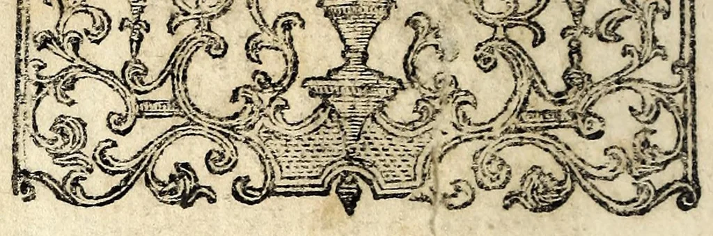 An illustration from La Pirlonea : commedia fantastica, faceta, e ridicola, 1680, leaf 8