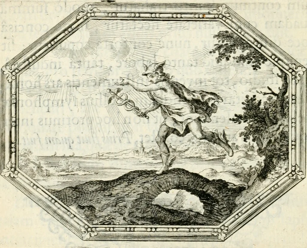 An illustration from Mundi lapis lydius, siue, Vanitas per veritate[m] falsi accusata & conuicta, 1639, leaf 101