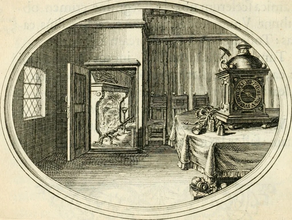 An illustration from Mundi lapis lydius, siue, Vanitas per veritate[m] falsi accusata & conuicta, 1639, leaf 105