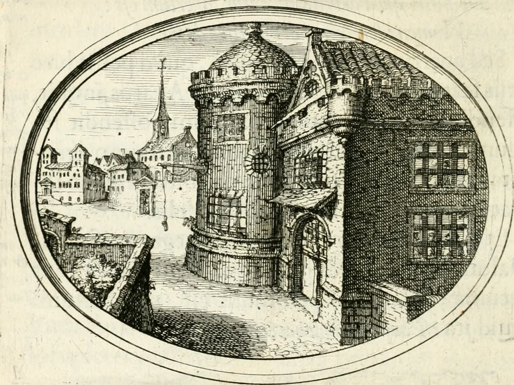 An illustration from Mundi lapis lydius, siue, Vanitas per veritate[m] falsi accusata & conuicta, 1639, leaf 147