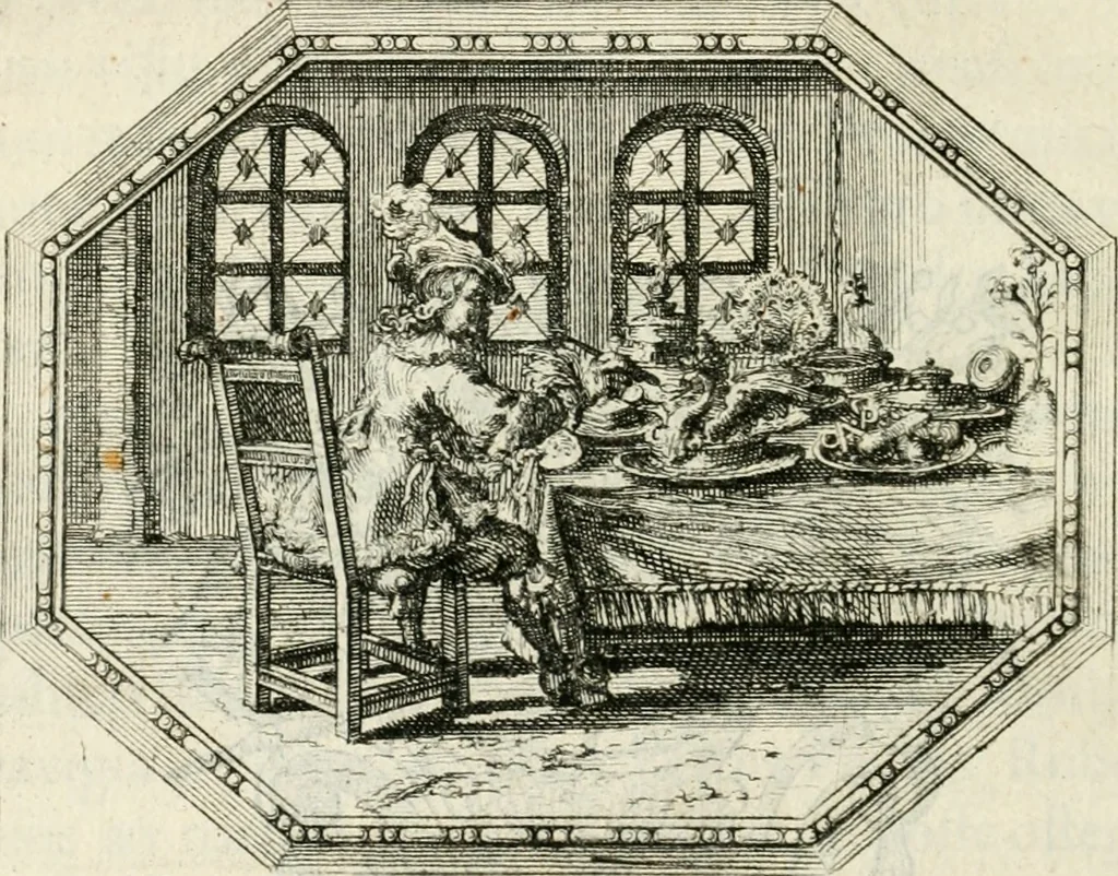 An illustration from Mundi lapis lydius, siue, Vanitas per veritate[m] falsi accusata & conuicta, 1639, leaf 157