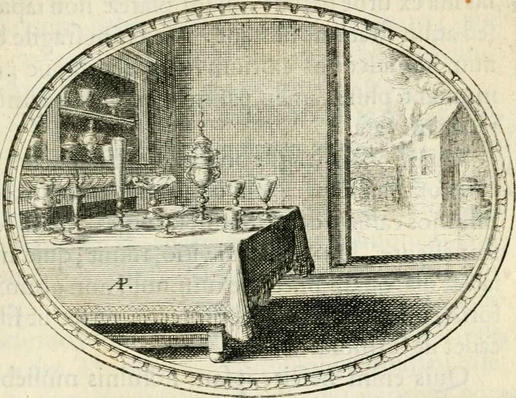 An illustration from Mundi lapis lydius, siue, Vanitas per veritate[m] falsi accusata & conuicta, 1639, leaf 198