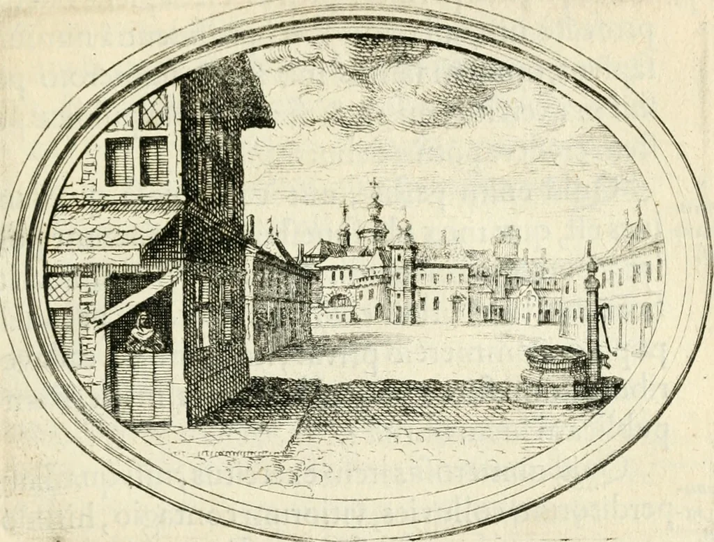 An illustration from Mundi lapis lydius, siue, Vanitas per veritate[m] falsi accusata & conuicta, 1639, leaf 244