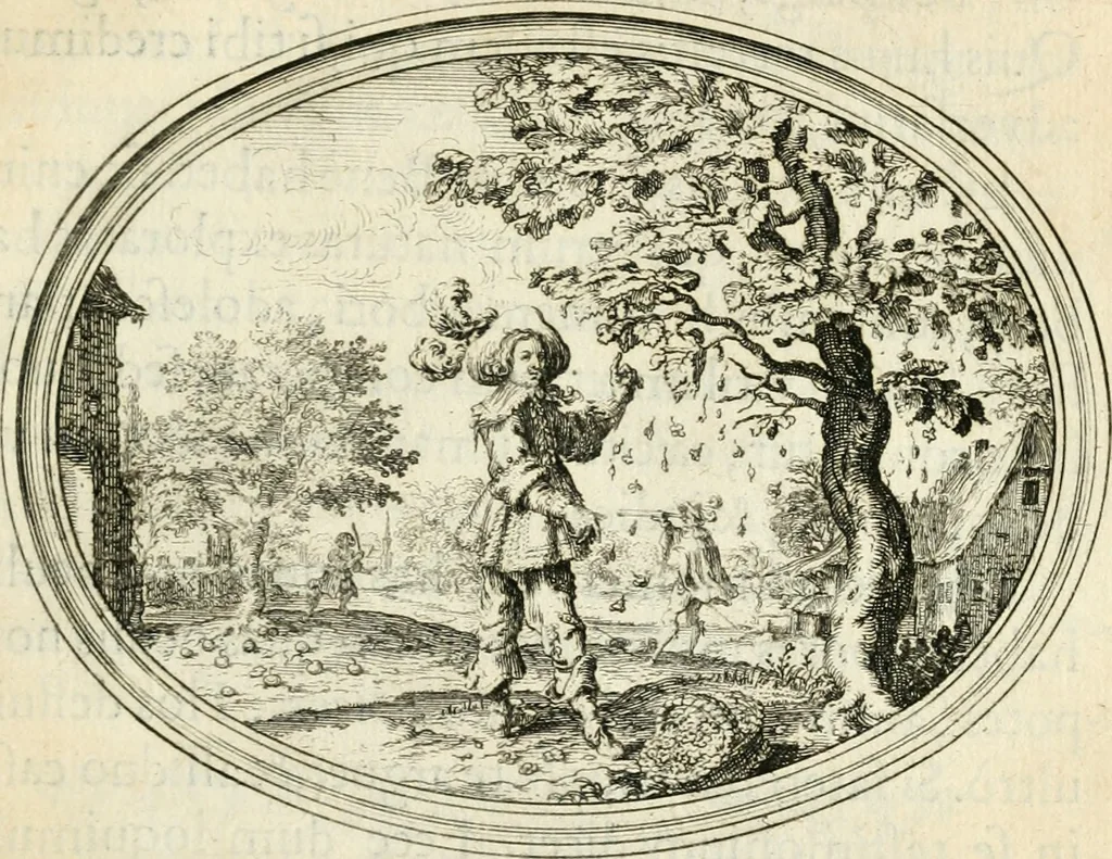 An illustration from Mundi lapis lydius, siue, Vanitas per veritate[m] falsi accusata & conuicta, 1639, leaf 260
