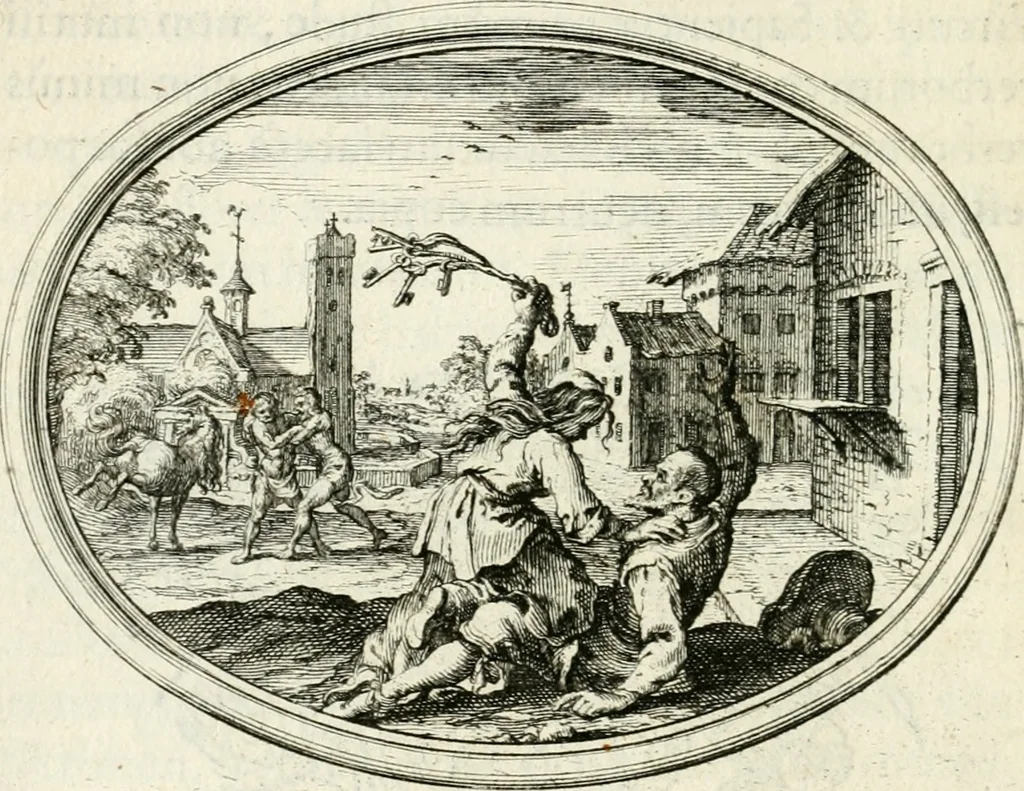 An illustration from Mundi lapis lydius, siue, Vanitas per veritate[m] falsi accusata & conuicta, 1639, leaf 43