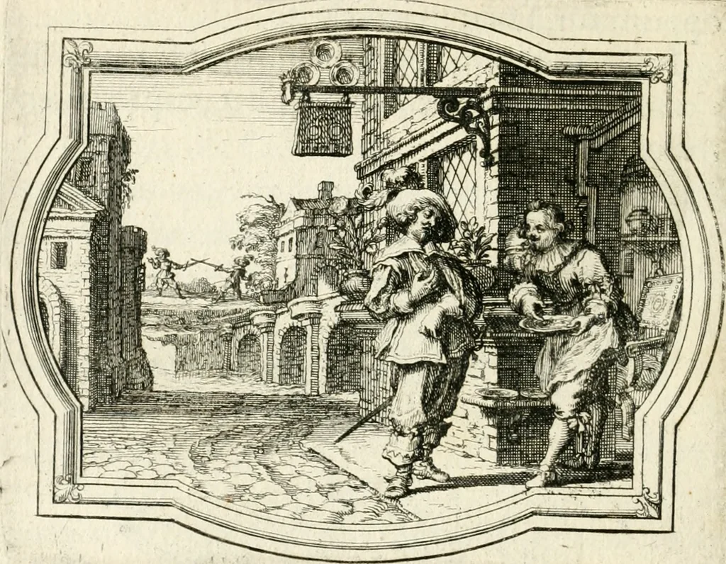 An illustration from Mundi lapis lydius, siue, Vanitas per veritate[m] falsi accusata & conuicta, 1639, leaf 59