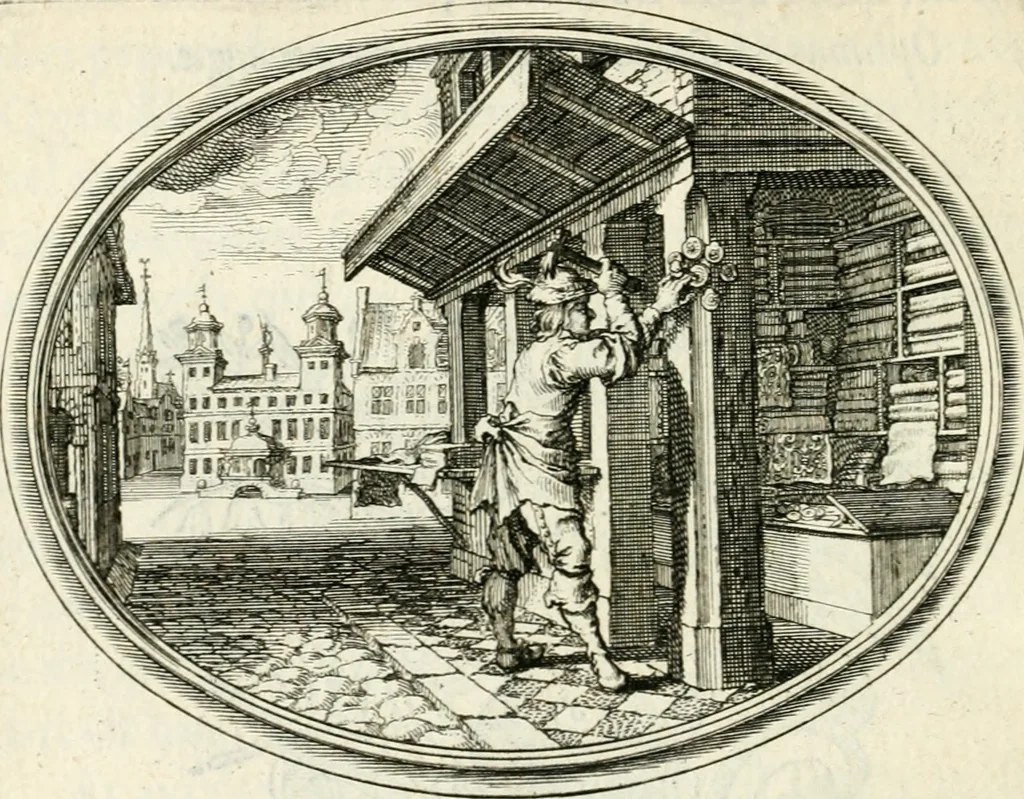 An illustration from Mundi lapis lydius, siue, Vanitas per veritate[m] falsi accusata & conuicta, 1639, leaf 63