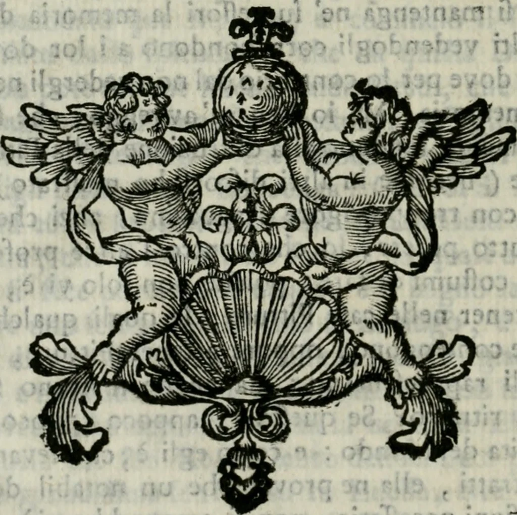An illustration from La pittura in Parnaso : opera, 1725, leaf 241