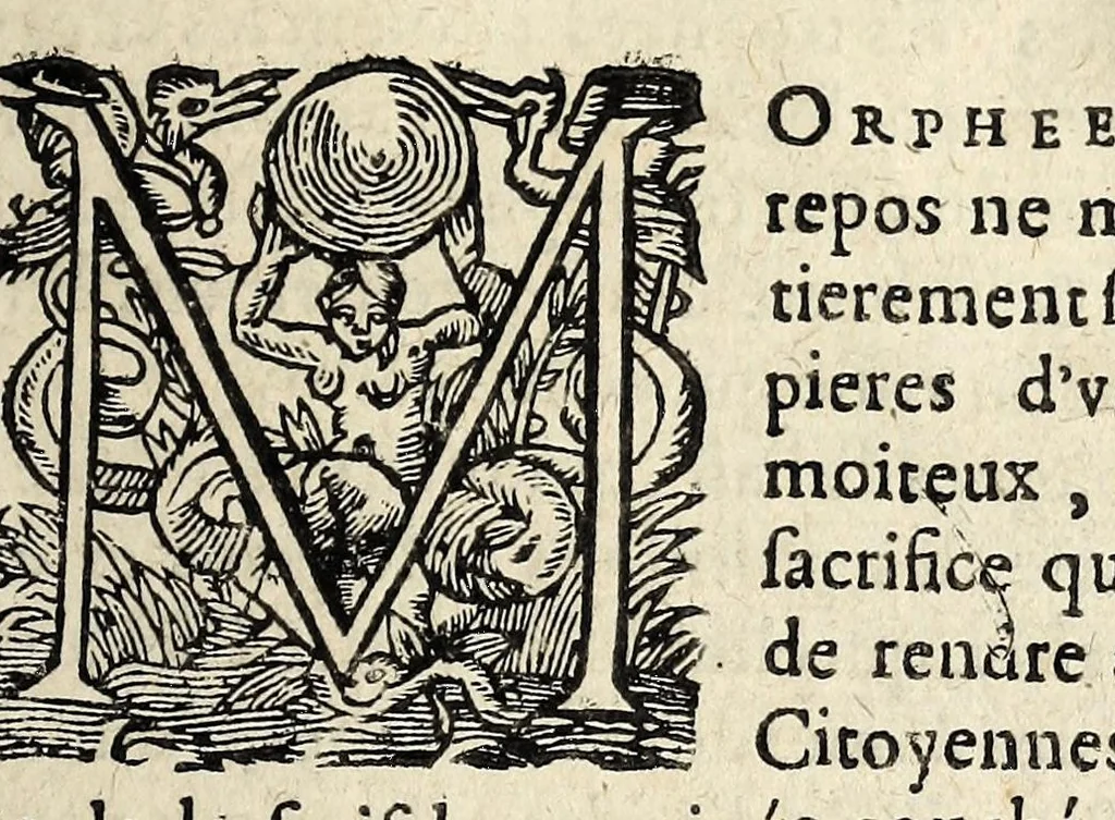 An illustration from L'Apollon François auquel les gestes de Henry le Grand sont succinctement descrits : ensemble un Epitalame ... /, 1616, leaf 9
