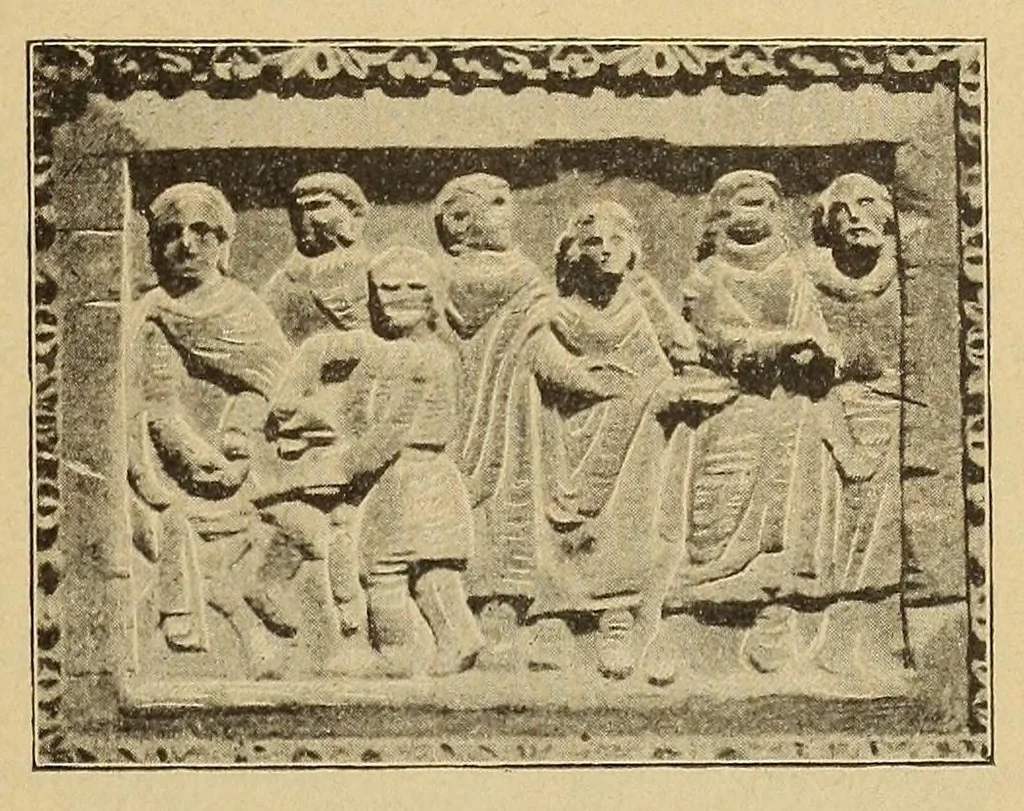 An illustration from La porte de Sainte-Sabine à Rome, étude archéologique, 1892, leaf 59