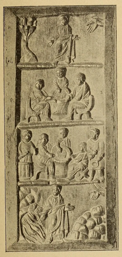 An illustration from La porte de Sainte-Sabine à Rome, étude archéologique, 1892, leaf 63