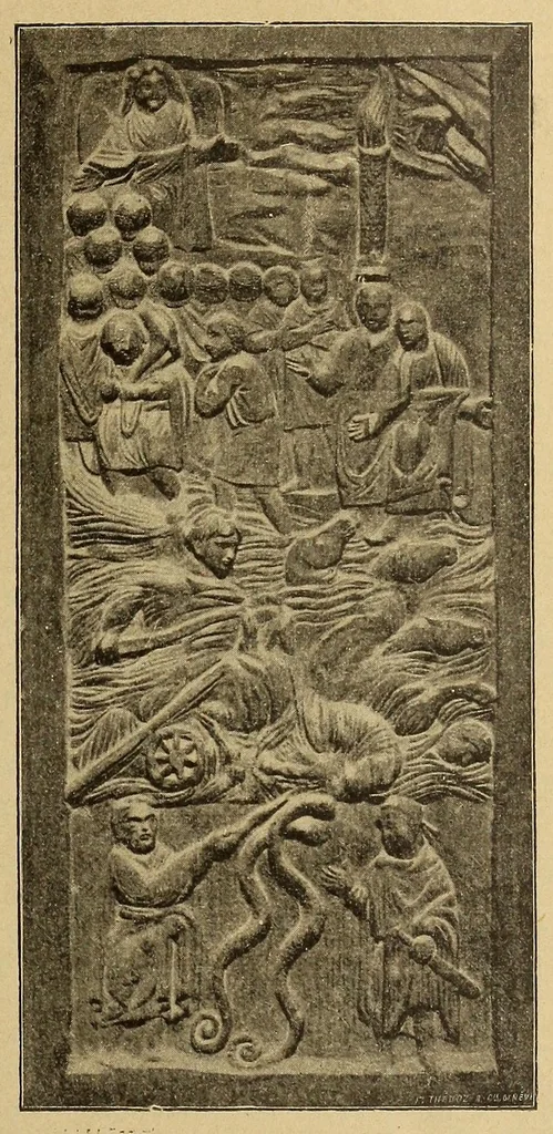 An illustration from La porte de Sainte-Sabine à Rome, étude archéologique, 1892, leaf 83