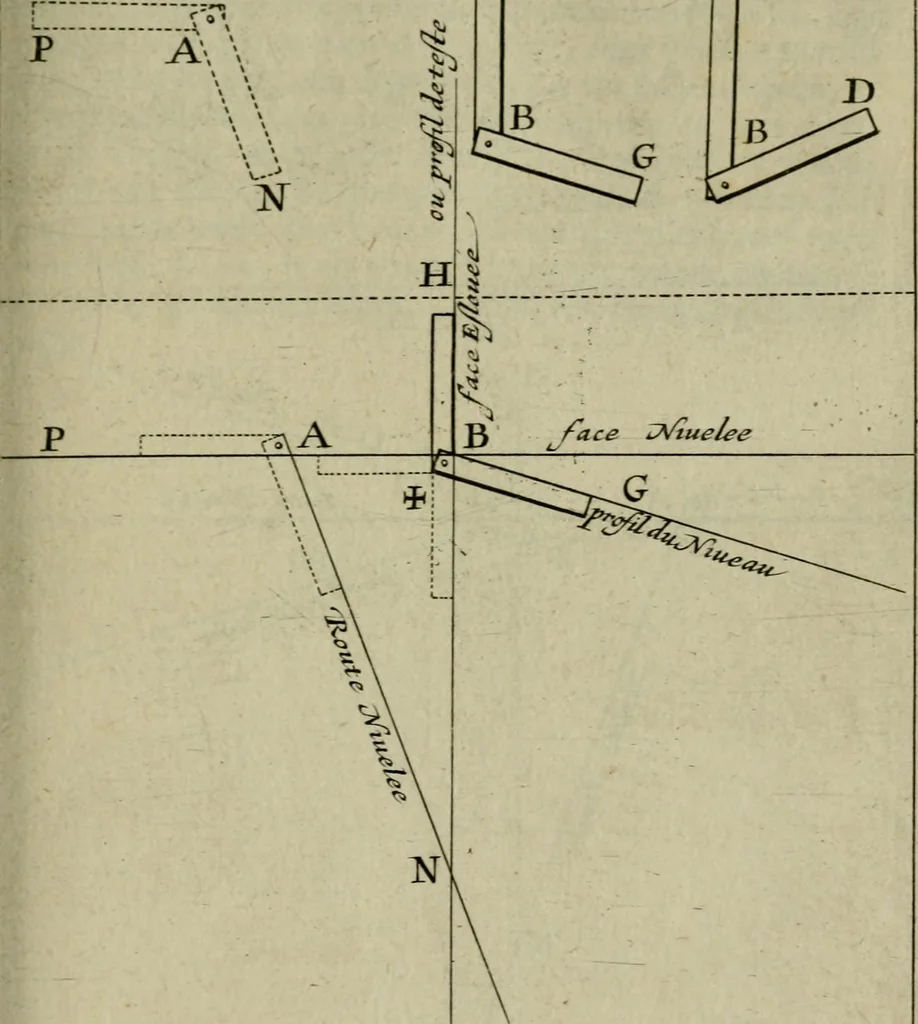An illustration from La pratique du trait a preuues de Mr. Desargues lyonnois, pour la coupe des pierres en l'architecture, 1643, leaf 100