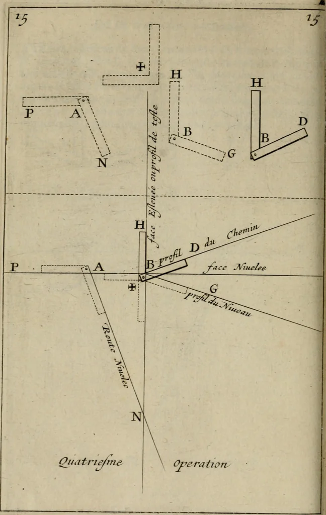 An illustration from La pratique du trait a preuues de Mr. Desargues lyonnois, pour la coupe des pierres en l'architecture, 1643, leaf 101