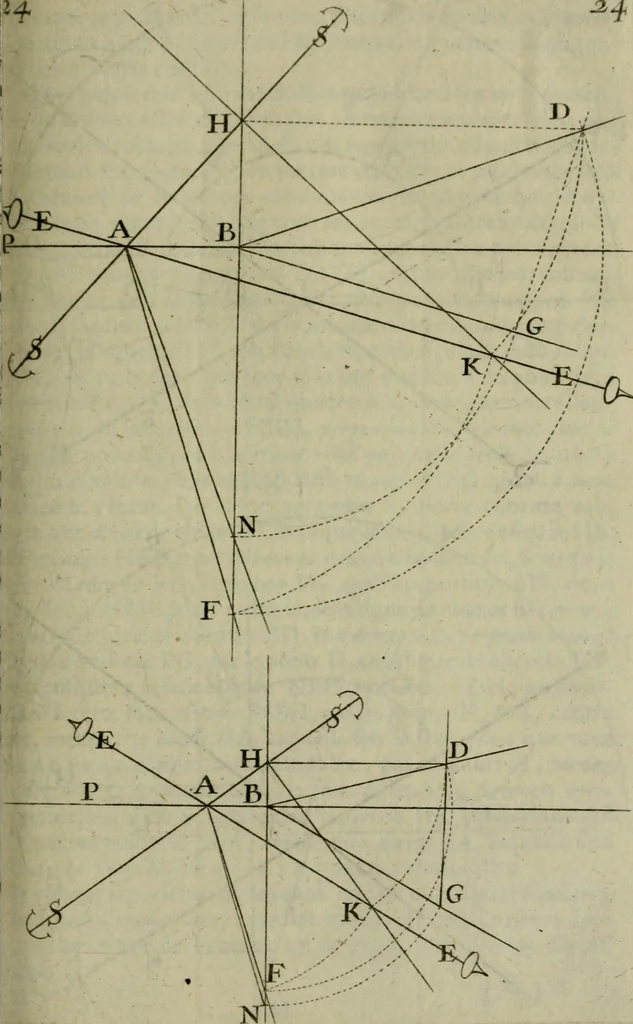 An illustration from La pratique du trait a preuues de Mr. Desargues lyonnois, pour la coupe des pierres en l'architecture, 1643, leaf 120