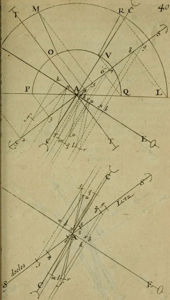 An illustration from La pratique du trait a preuues de Mr. Desargues lyonnois, pour la coupe des pierres en l'architecture, 1643, leaf 152