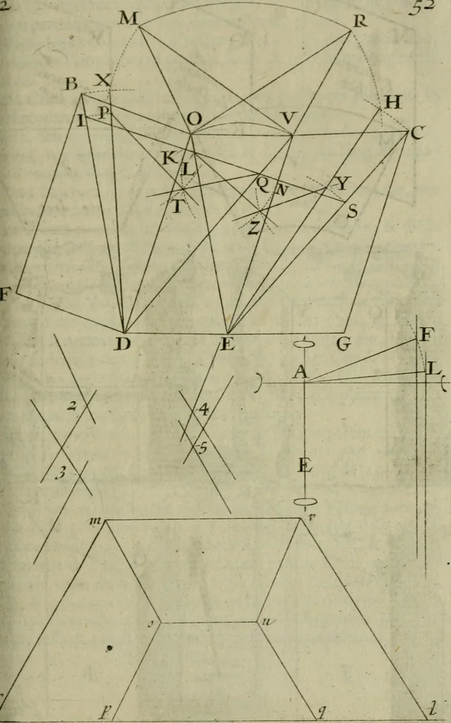 An illustration from La pratique du trait a preuues de Mr. Desargues lyonnois, pour la coupe des pierres en l'architecture, 1643, leaf 176