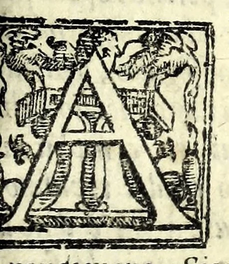 An illustration from La prigione : comedia, 1587, leaf 5