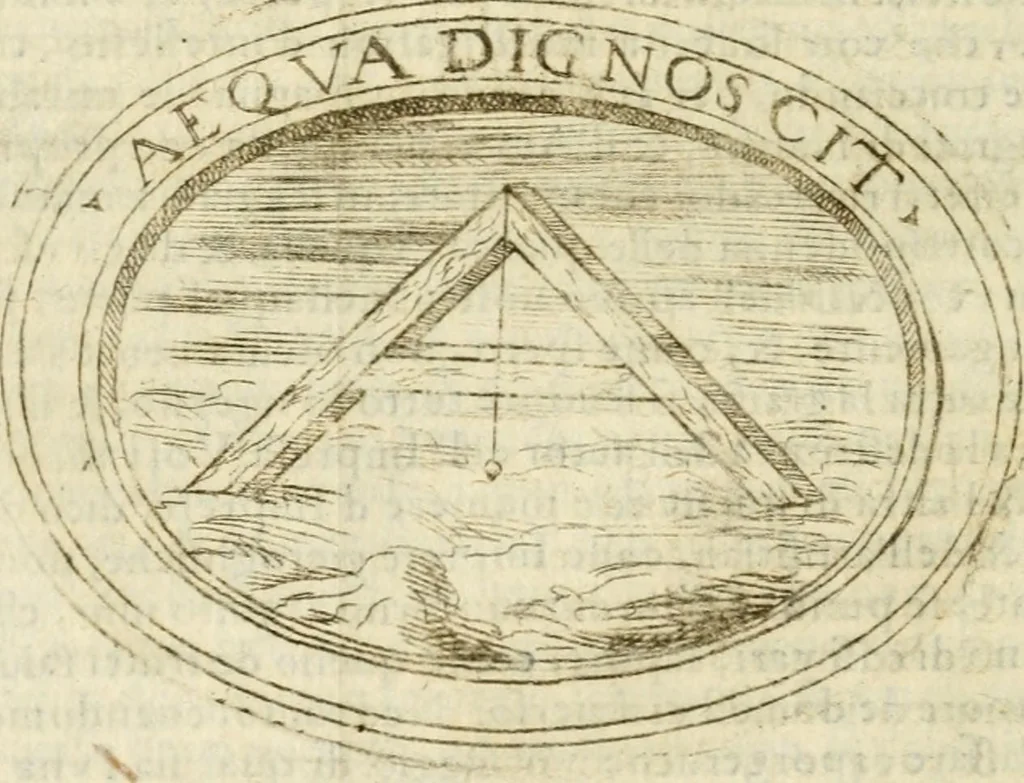 An illustration from La prima parte dell'imprese di Scipion Bargagli : doue, doppo tutte l'opere cosi a penna, come a stampa, ch'egli ha potuto vedere di coloro, che della materia dell'imprese hanno parlato, della vera natura di quelle si ragiona, 1578, leaf 101