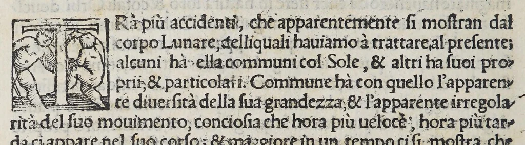 An illustration from La prima parte delle theoriche ouero Speculationi de' pianeti,, 1563, leaf 70