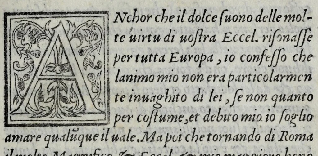 An illustration from La prima parte della cronica vniversale de svoi tempi, 1554, leaf 11