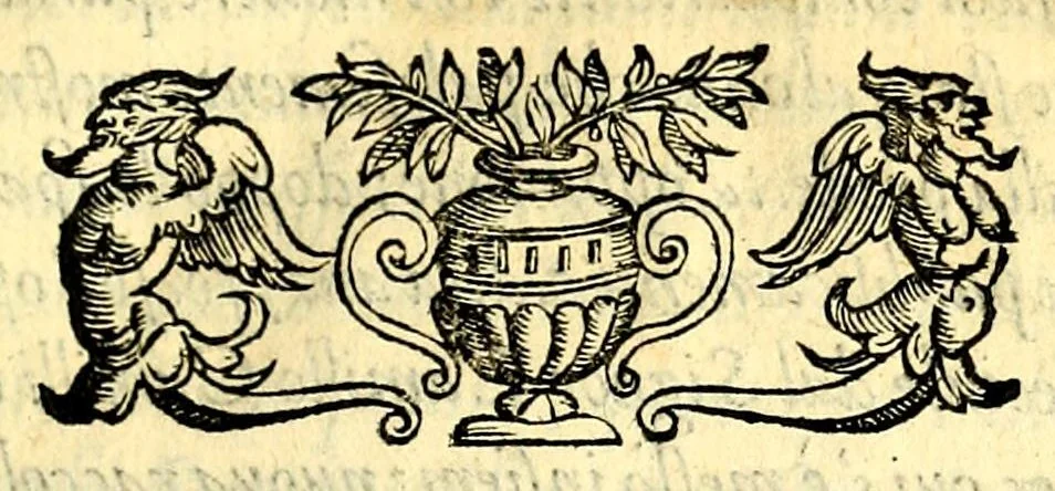 An illustration from La prima parte dell'imprese di Scipion Bargagli : dove, doppo tutte l'opere cosi a penna, come a stampa, ch' egli ha potuto vedere di coloro, che della materia dell'imprese hanno parlato, della vera natura di quelle si ragiona, 1589, leaf 7