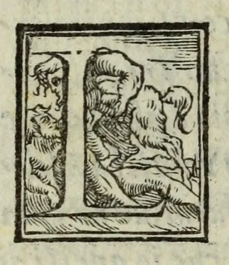 An illustration from La prima[-quarta] parte de le novelle del Bandello, 1554, leaf 218