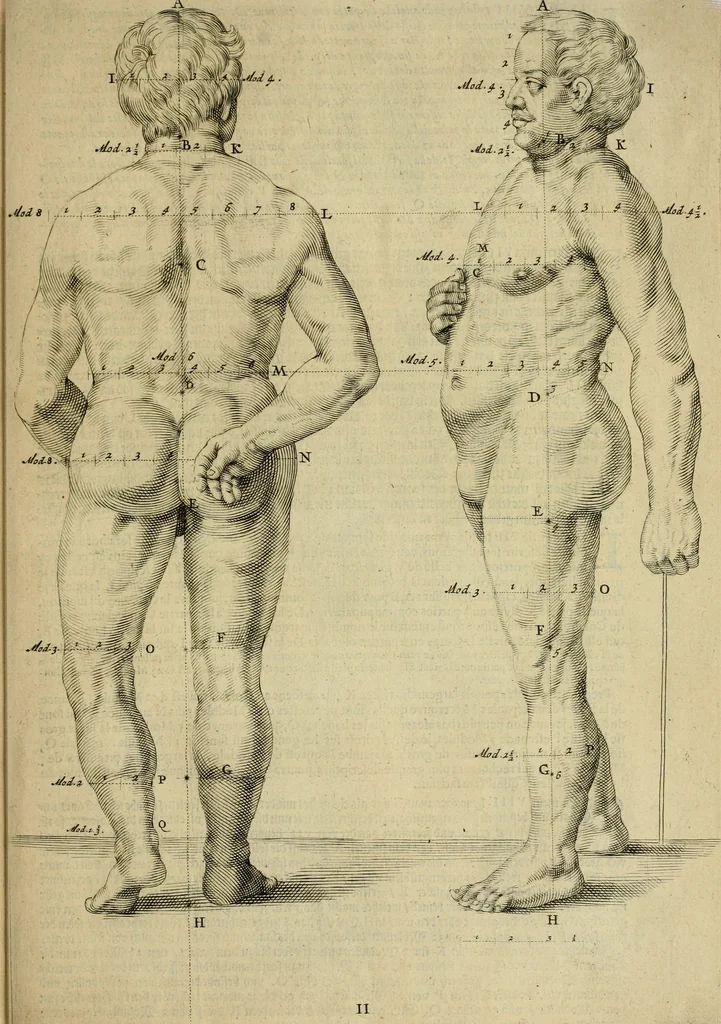 An illustration from La prima-[quinta] parte della luce del dipingere et disegnare, ..., 1643, leaf 100