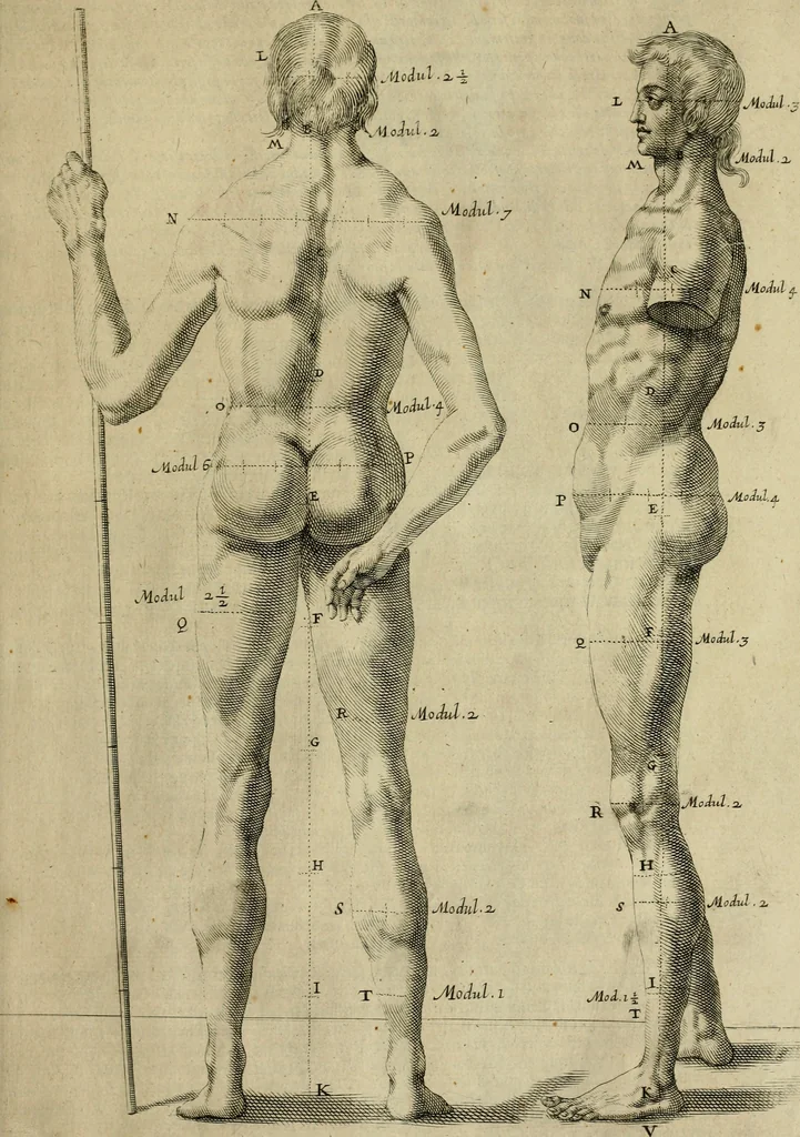 An illustration from La prima-[quinta] parte della luce del dipingere et disegnare, ..., 1643, leaf 108