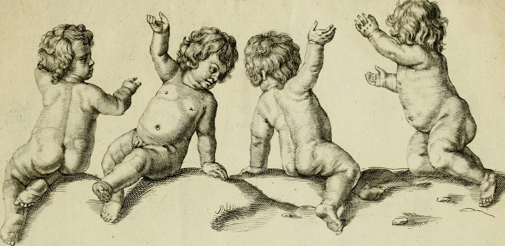 An illustration from La prima-[quinta] parte della luce del dipingere et disegnare, ..., 1643, leaf 12