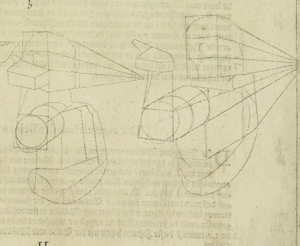 An illustration from La prima-[quinta] parte della luce del dipingere et disegnare, ..., 1643, leaf 150